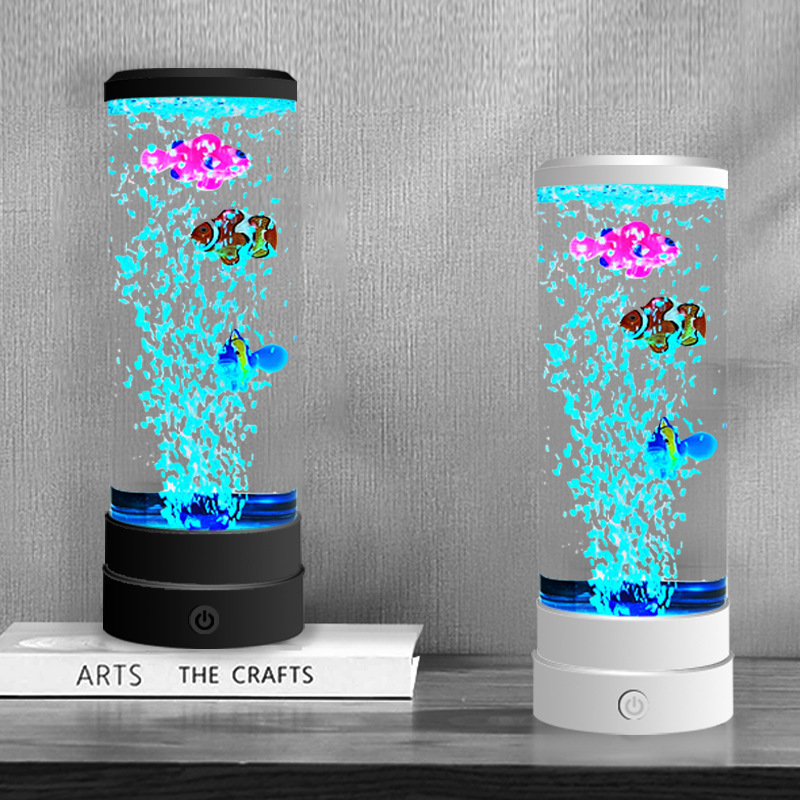 Home Decor Xmas - ปลา LED จำลองหลากสี สร้างบรรยากาศตกแต่งบ้าน พร้อมปลั๊ก USB