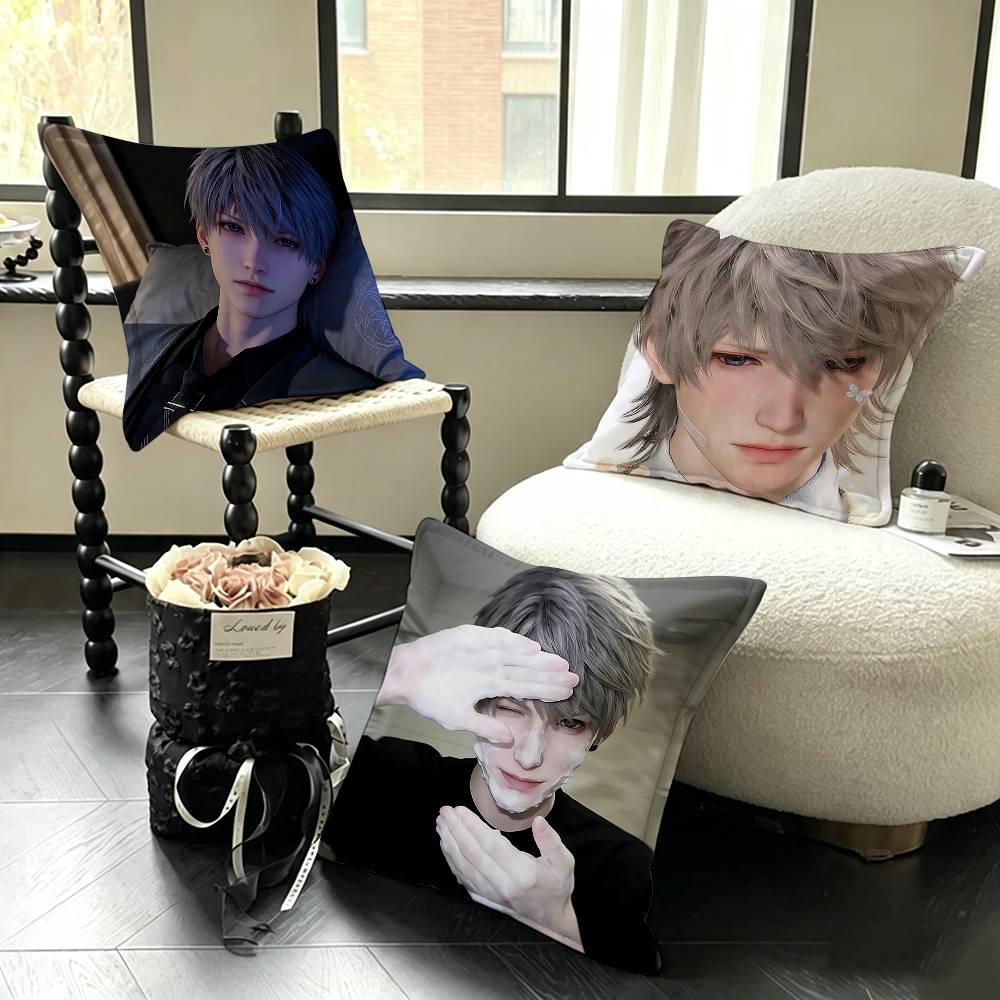Xavier Home Decor - ปลอกหมอนทรงสี่เหลี่ยม COOL Xavier Love and Deepspace