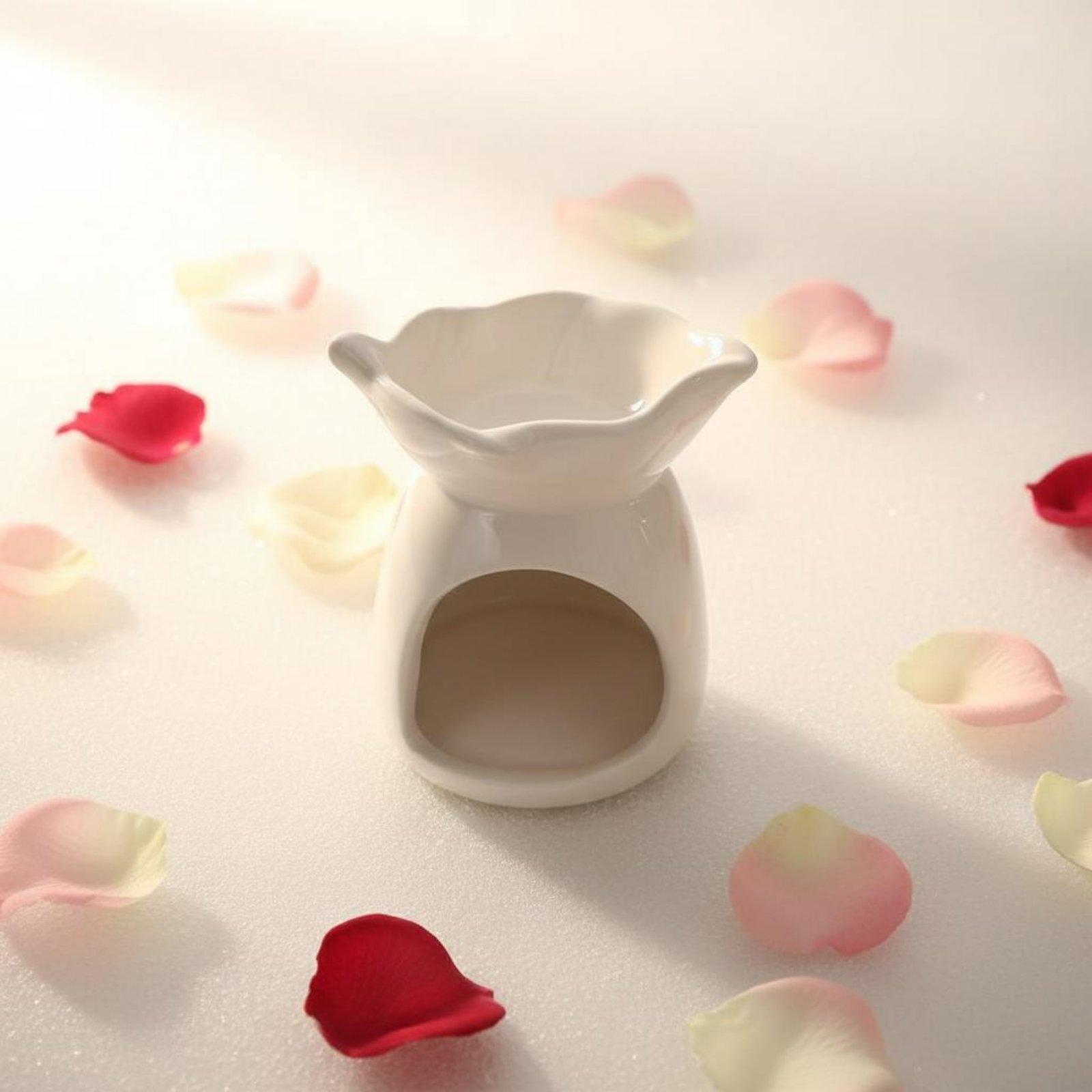 Home Decor Luxury - ที่วางเทียนหอมเซรามิก เครื่องพ่นน้ำมันหอมระเหย เทียนหอมหรูหราสำหรับตกแต่งบ้านและสำนักงาน