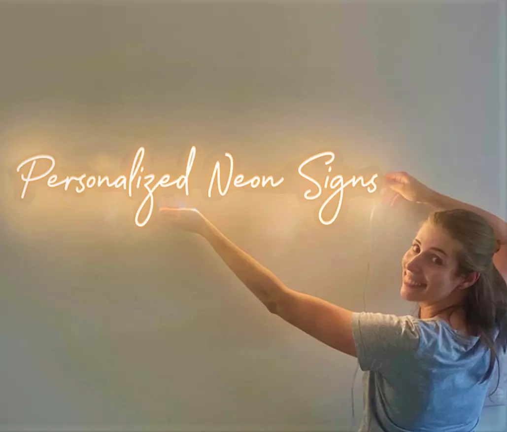 Home Decor Logo Design - ป้ายไฟนีออน LED ไฟสำหรับบ้านสำนักงานปากการูปหัวใจแบบกำหนดเอง hiasan kamar มีตัวเลือกการออกแบบโลโก้ข้อความส่วนบุคคล