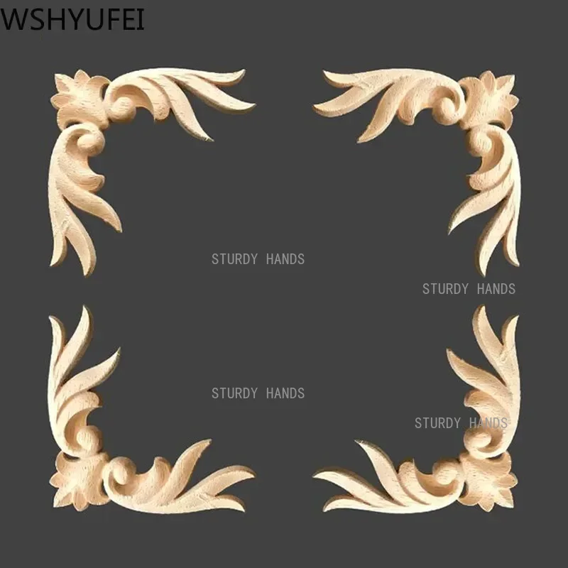 งานแกะสลักไม้ลายดอกไม้ 8 ชิ้น  - Home Decor Modern Organic บทวิจารณ์และราคา