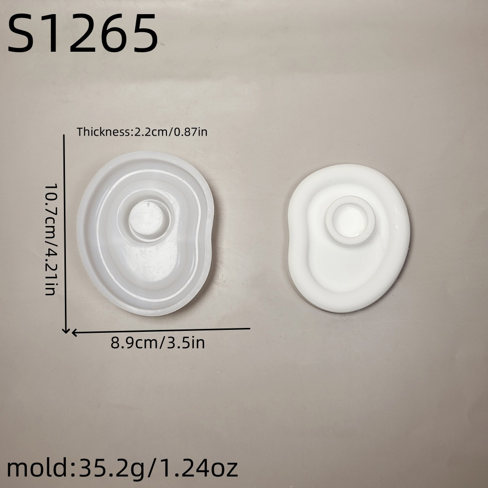 รูปร่างอินทรีย์ถาดเทียนแม่พิมพ - Home Decor Modern Organic บทวิจารณ์และราคา