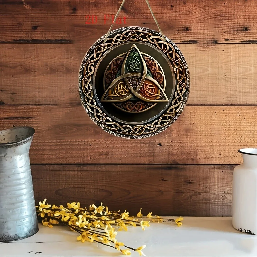 โลโก้ไม้ทรงกลมลายเซลติกแบบย้อน - Home Decor Logo Design บทวิจารณ์และราคา