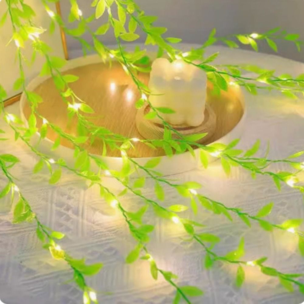 พวงมาลัยต้นไม้ประดิษฐ์ ดอกไม้ป - Fairy Lights Bedroom บทวิจารณ์และราคา