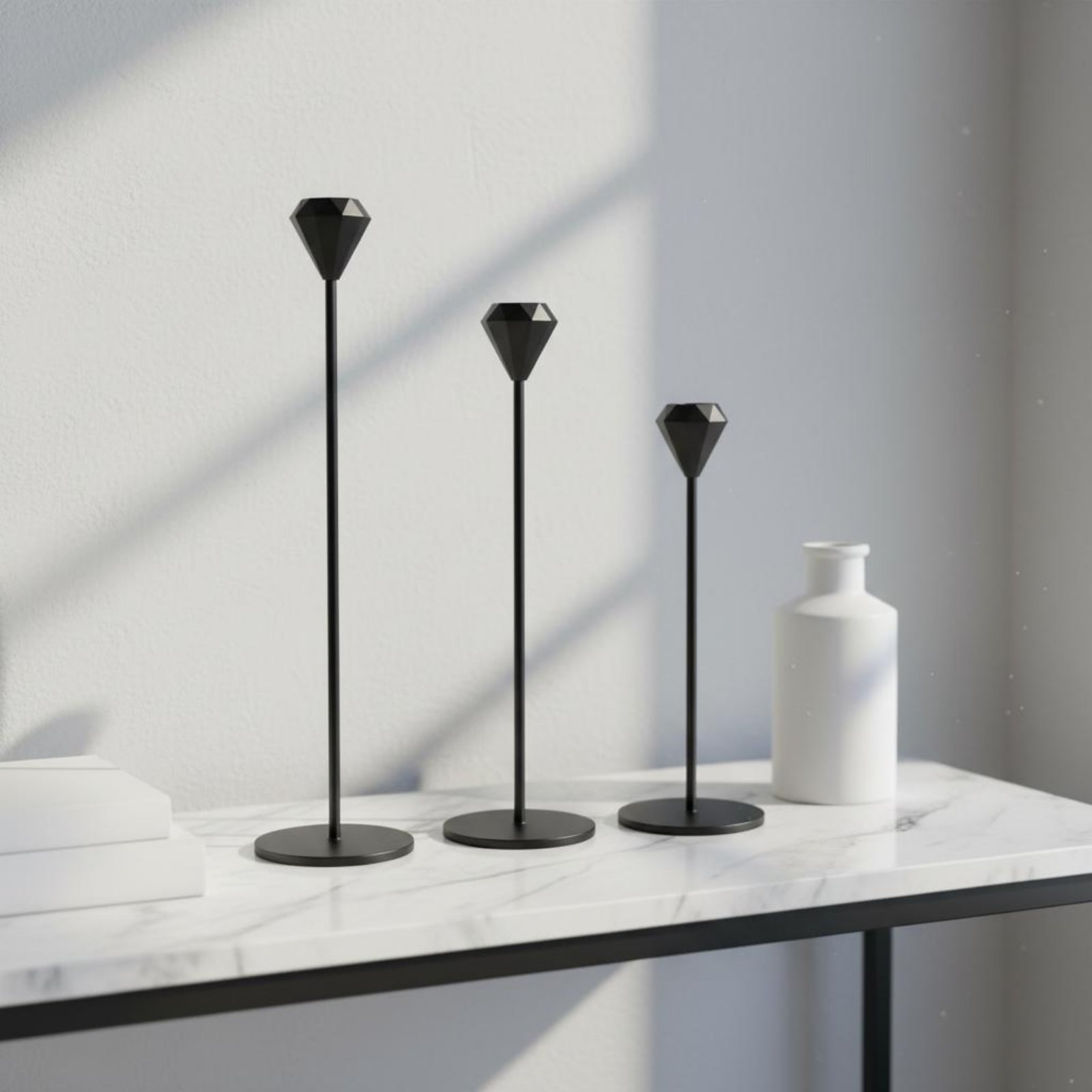 ชุดเชิงเทียนคริสตัล 3 ชิ้น ดีไ - Home Decor Luxury บทวิจารณ์และราคา
