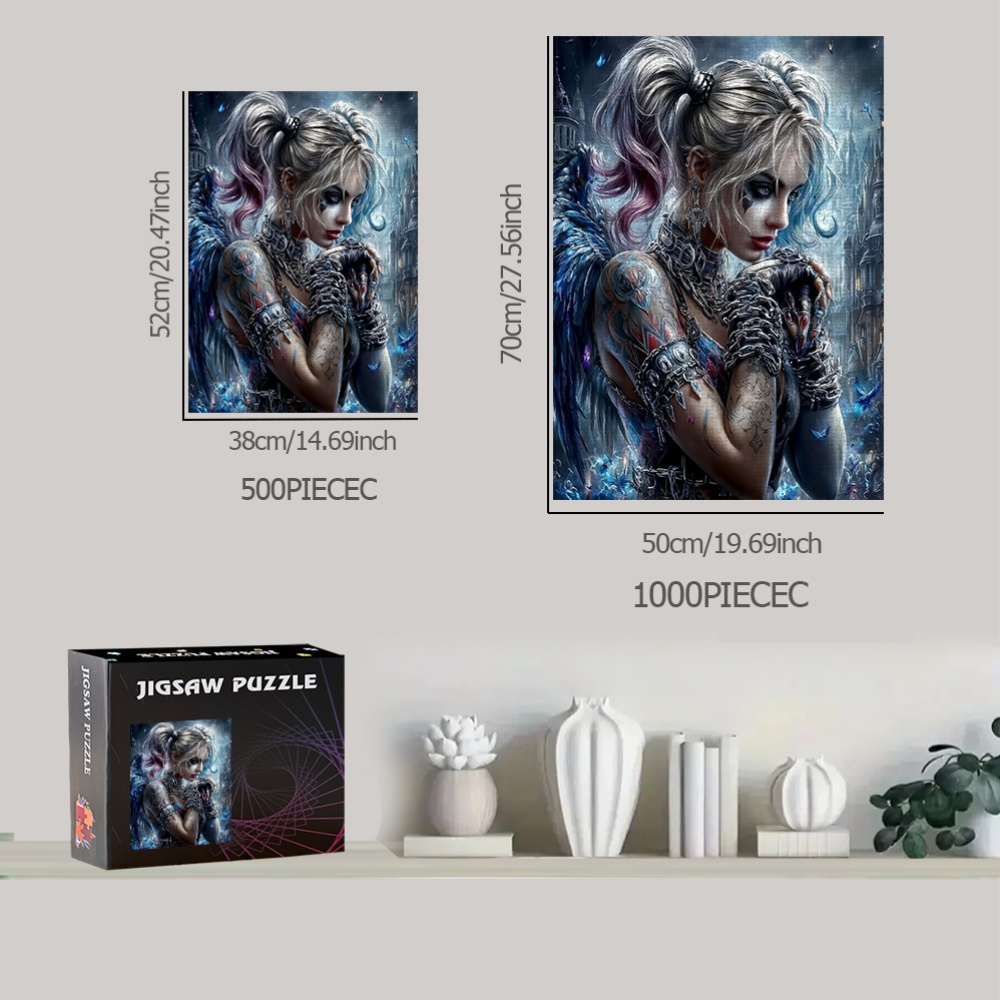 เกมปริศนาปีกและรอยสัก 500 ชิ้น - Home Decor Games Free บทวิจารณ์และราคา