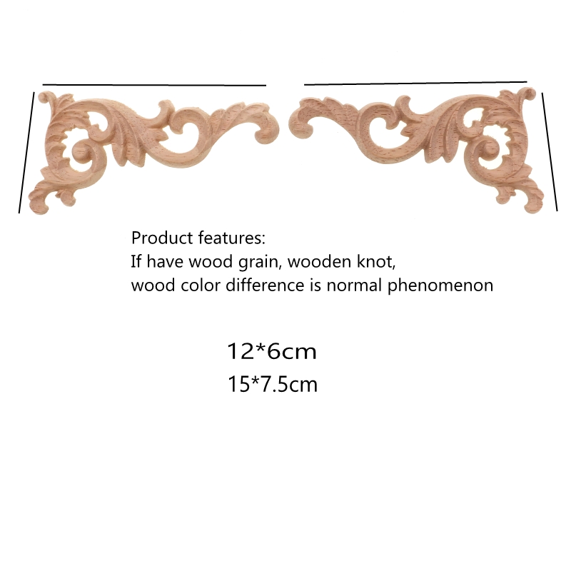 RUNBAZEFจริงไม้ดอกไม้มุมแกะสลั - Home Decor Modern Organic บทวิจารณ์และราคา