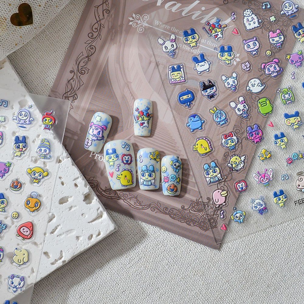 สติ๊กเกอร์ตกแต่งเล็บลายการ์ตูน - Home Decor Sticker บทวิจารณ์และราคา