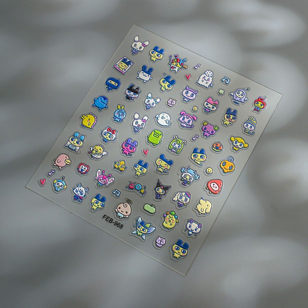 สติ๊กเกอร์ตกแต่งเล็บลายการ์ตูน - Home Decor Sticker บทวิจารณ์และราคา