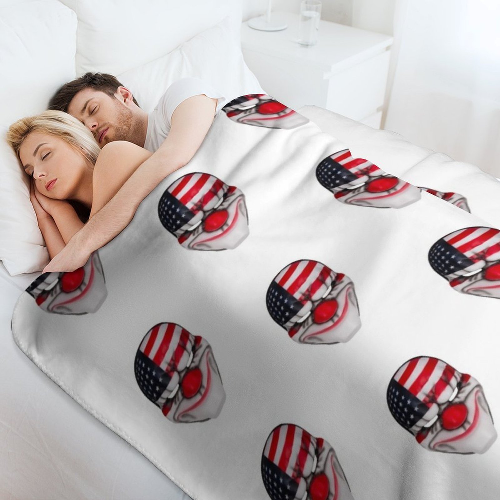 ผ้าห่มลายหน้ากากดัลลัส ผ้าห่มต - Home Decor Dallas บทวิจารณ์และราคา