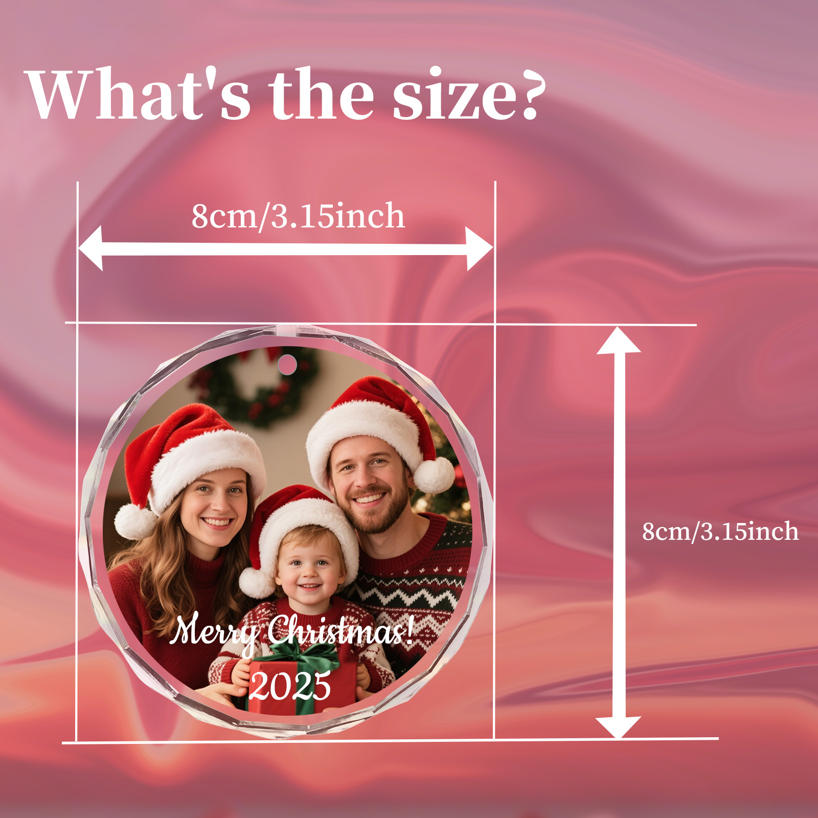 เครื่องประดับต้นคริสต์มาสแบบกำ - Home Decor Xmas บทวิจารณ์และราคา