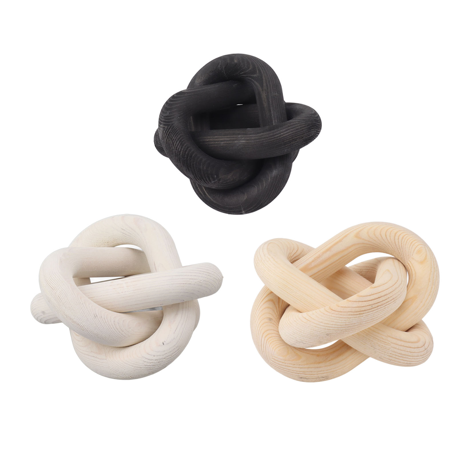 โซ่ไม้ตกแต่ง โซ่ไม้ 3 ข้อ สำหร - Home Decor Modern Organic บทวิจารณ์และราคา