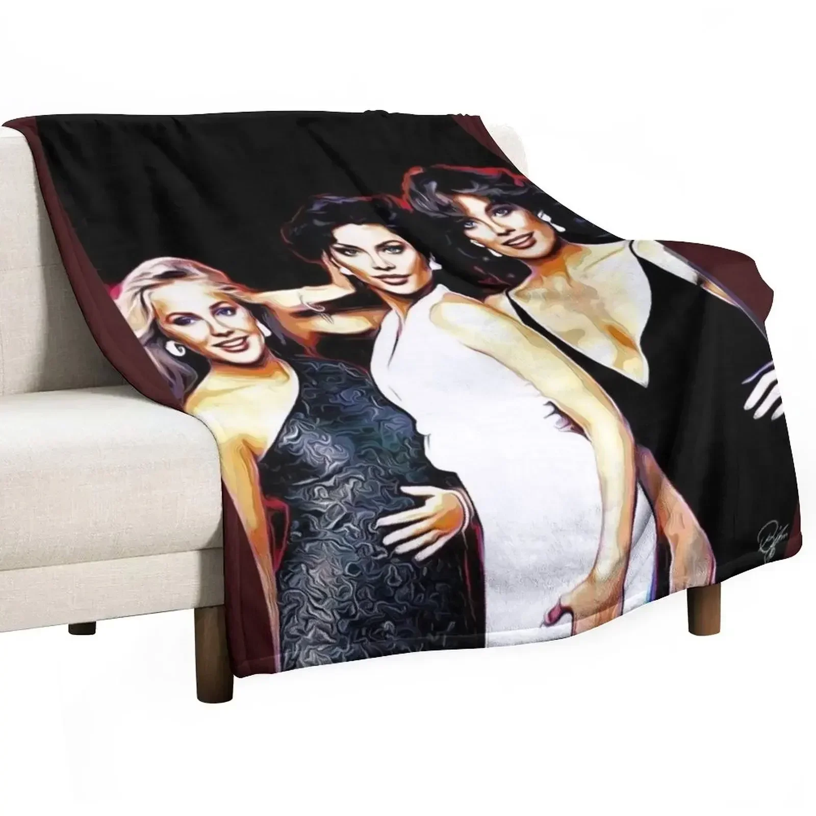 EWING LADIES- ผ้าห่มดัลลัสสำหร - Home Decor Dallas บทวิจารณ์และราคา