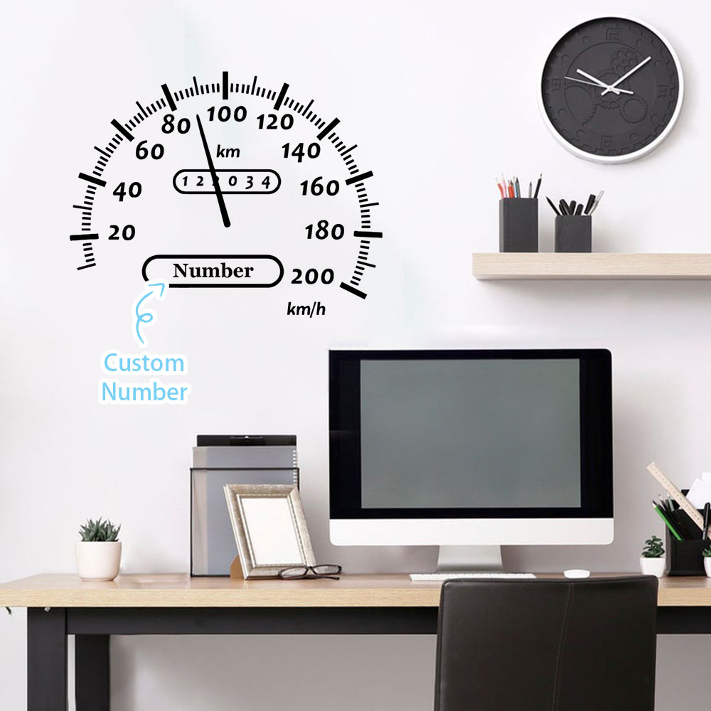 สติ๊กเกอร์ติดผนังลายมาตรวัดน้ำ - Home Decor Sticker บทวิจารณ์และราคา