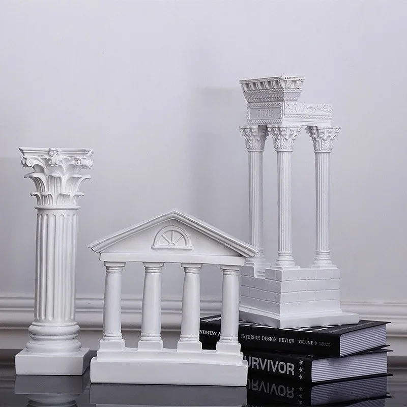 1Pc สถาปัตยกรรมชุดคอลัมน์โรมัน - Home Decor Modern Organic บทวิจารณ์และราคา