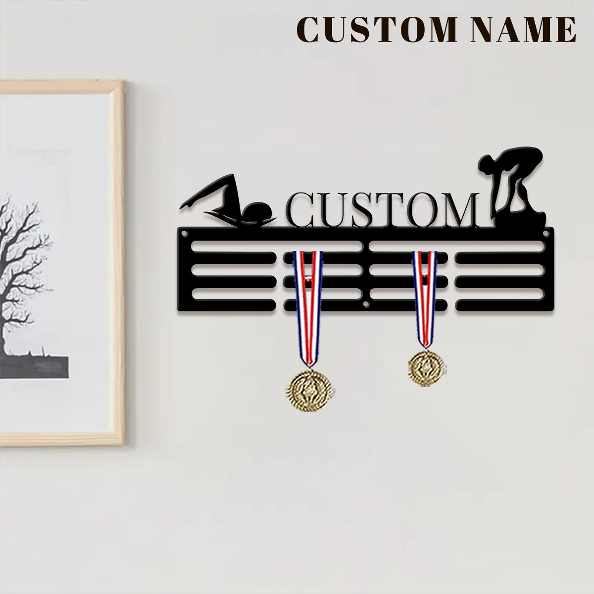 ที่แขวนเหรียญโลหะแบบกำหนดเอง 1 - Home Decor Xmas บทวิจารณ์และราคา