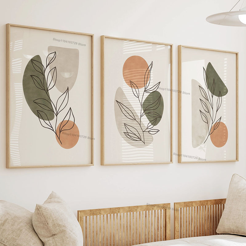 โบโฮ กรีน ออเรนจ์ ลีฟ ซัน เรนโ - Home Decor Green บทวิจารณ์และราคา