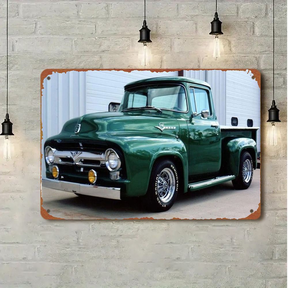 ป้ายโลหะรถกระบะสีเขียวสไตล์วิน - Home Decor Green บทวิจารณ์และราคา