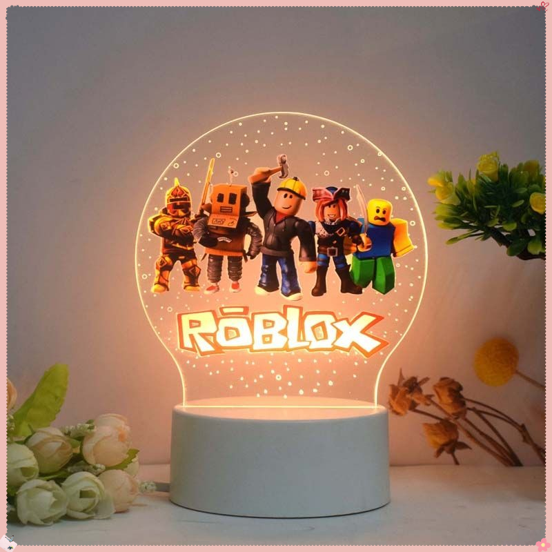 โคมไฟตั้งโต๊ะ 3D ลายตัวละคร Ro - Home Decor Games Free บทวิจารณ์และราคา