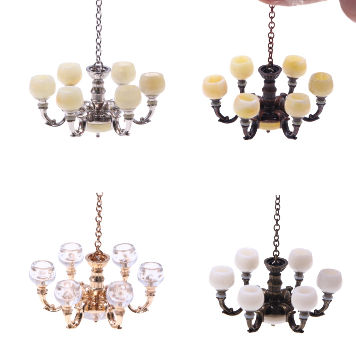 1 ชิ้น Dollhouse Miniature Ret - Fairy Lights Bedroom บทวิจารณ์และราคา