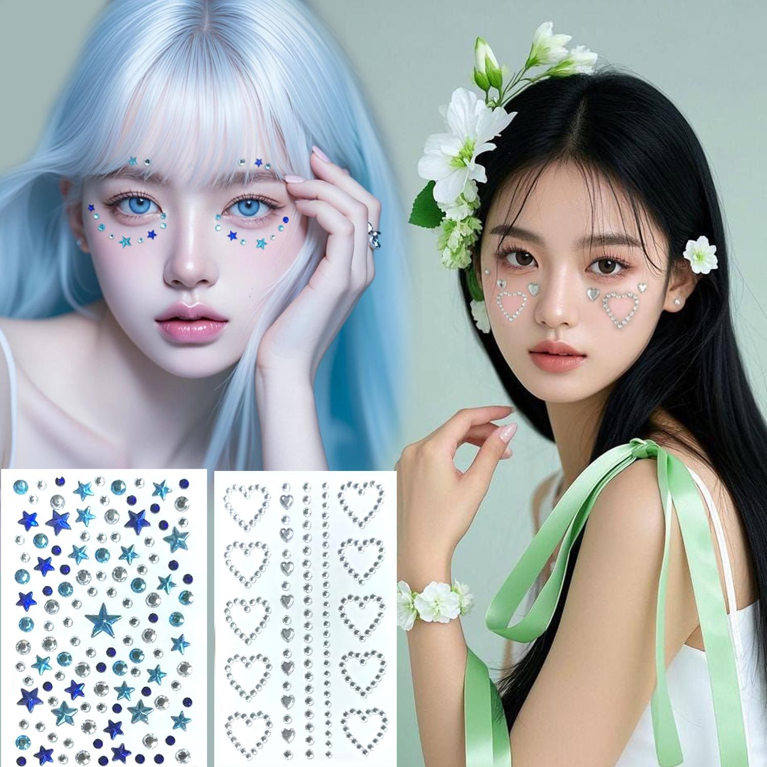 สติกเกอร์เพชรอะคริลิก คริสตัล  - Home Decor Sticker บทวิจารณ์และราคา