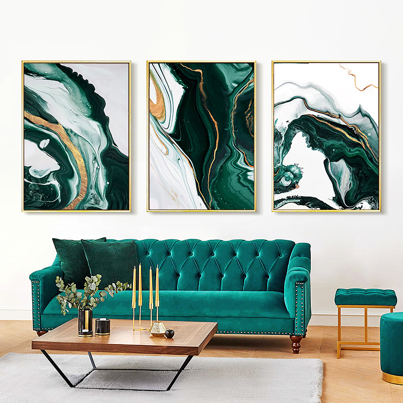 ภาพพิมพ์บนผ้าใบแบบไม่มีกรอบ 1  - Home Decor Luxury บทวิจารณ์และราคา