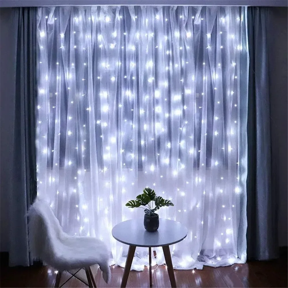 ไฟ LED แบบม่าน USB 3/6 เมตร 8  - Fairy Lights Bedroom บทวิจารณ์และราคา