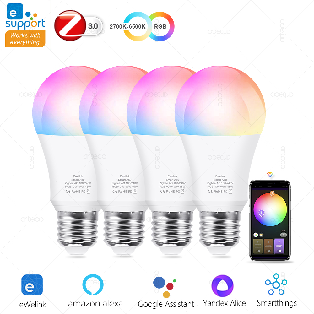 15W 18W E27 Zigbee สมาร์ทหลอดไ - Philips Bulb Hue บทวิจารณ์และราคา