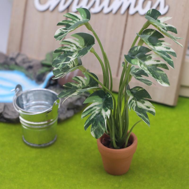 ใหม่! ต้นมอนสเตอร่าจำลอง 1 ชิ้ - Home Decor Green บทวิจารณ์และราคา