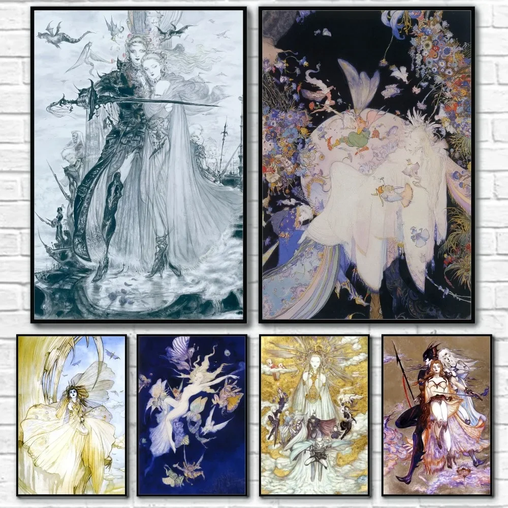 โยชิทาคา อามะโนะ ไฟนอลแฟนตาซี  - Home Decor Luxury บทวิจารณ์และราคา