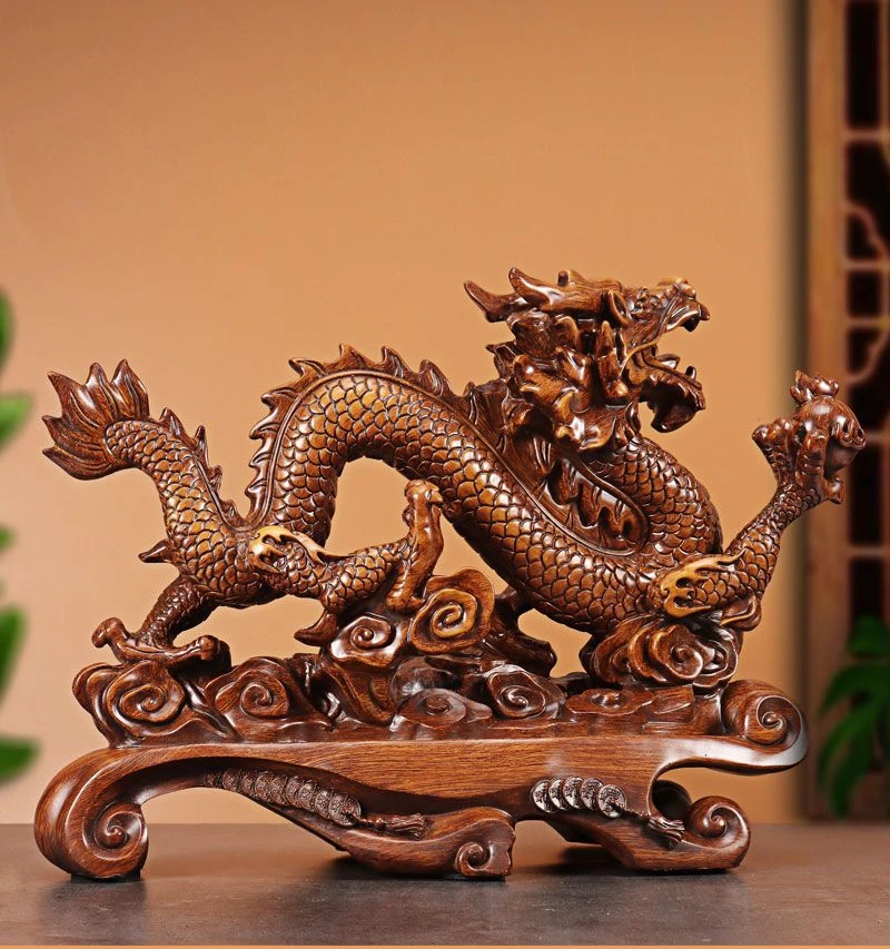 เครื่องประดับมังกรนำโชคเพื่อดึ - Home Decor Deals บทวิจารณ์และราคา