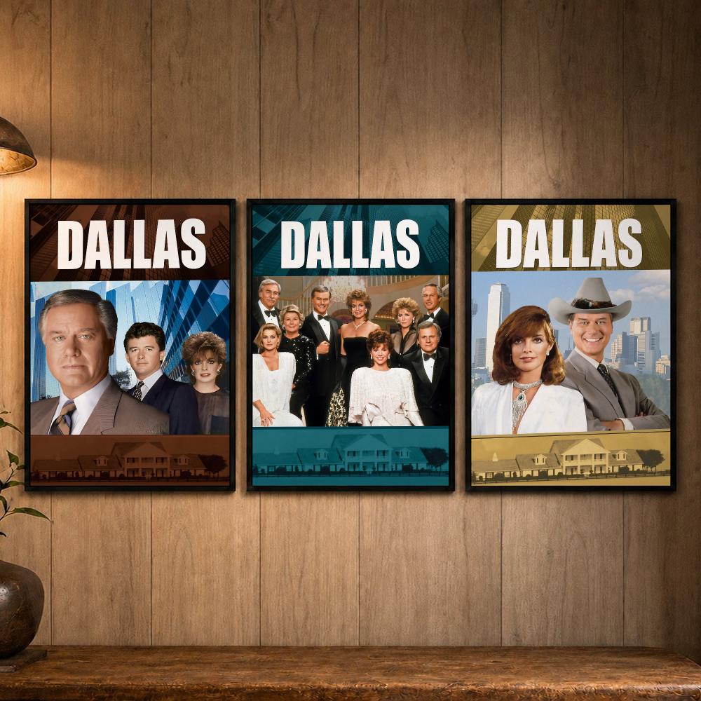 โปสเตอร์ซีรีส์ละครคลาสสิก ดัลล - Home Decor Dallas บทวิจารณ์และราคา