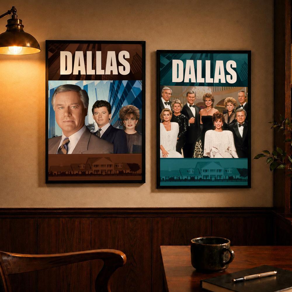 โปสเตอร์ซีรีส์ละครคลาสสิก ดัลล - Home Decor Dallas บทวิจารณ์และราคา