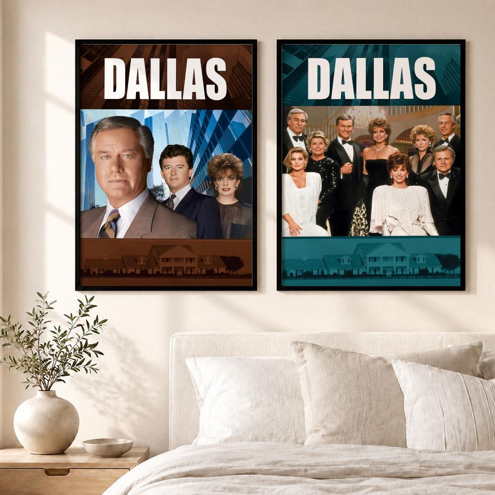 โปสเตอร์ซีรีส์ละครคลาสสิก ดัลล - Home Decor Dallas บทวิจารณ์และราคา