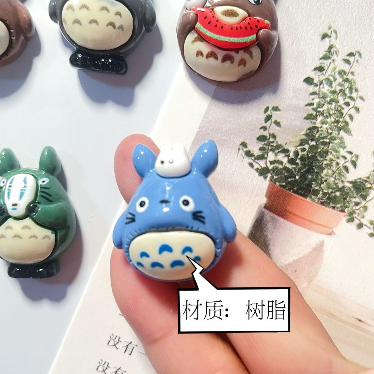 แม่เหล็กติดตู้เย็นเรซินลายโทโต - Home Decor Sticker บทวิจารณ์และราคา